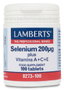 LAMBERTS Sélénium 200 mcg plus Vitamines A, C et E