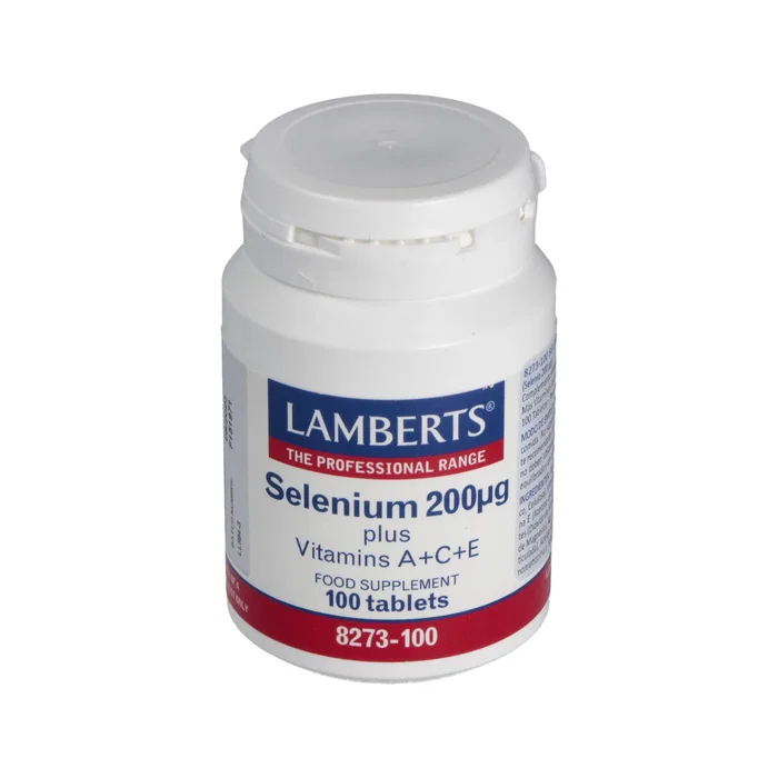 LAMBERTS Sélénium 200 mcg plus Vitamines A, C et E LAMBERTS Sélénium 200 mcg plus Vitamines A, C et E