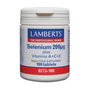 Lamberts Sélénium + Vitamines A, C et E 100 comprimés