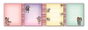 Safta - Display pour carnets et notes adhésives Gorjuss™ Fairground Carousel - Dimensions: 31.5 x 9.5 x 8.4 cm - À partir de 3 ans