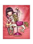 Safta - Display pour carnets et notes adhésives Gorjuss™ Fairground Carousel - Dimensions: 31.5 x 9.5 x 8.4 cm - À partir de 3 ans