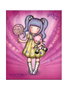 Safta - Display pour carnets et notes adhésives Gorjuss™ Fairground Carousel - Dimensions: 31.5 x 9.5 x 8.4 cm - À partir de 3 ans
