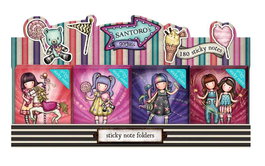 Safta - Display pour carnets et notes adhésives Gorjuss™ Fairground Carousel - Dimensions: 31.5 x 9.5 x 8.4 cm - À partir de 3 ans