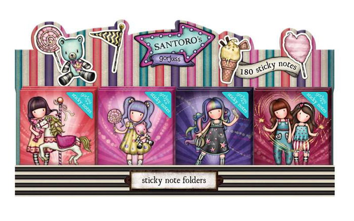 Safta - Display pour carnets et notes adhésives Gorjuss™ Fairground Carousel - Dimensions: 31.5 x 9.5 x 8.4 cm - À partir de 3 ans Safta - Display pour carnets et notes adhésives Gorjuss™ Fairground Carousel - Dimensions: 31.5 x 9.5 x 8.4 cm - À partir de 3 ans
