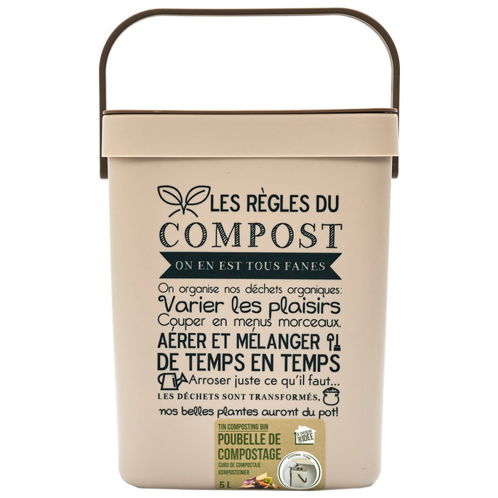Je cherche une Idee Seau de compostage suspendu 5 L