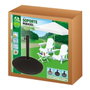 Color Baby - Support de parasol en béton avec base de 15 kg - Tube de 4.8 cm - Dimensions 45 x 33 cm