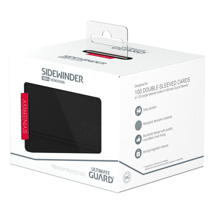 Ultimate Guard Sidewinder 100+ Xenoskin Synergy - Noir/Rouge