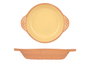 La Dehesa Cazuela en Terre Cuite Ronde Avec Anses 20 cm Jaune (Set de 8)