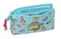 Safta Portatodo Triple Paw Patrol - Boîte de rangement pour enfants 22 x 12 x 3 cm, dès 36 mois