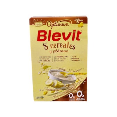 BLEVIT Optimum 8 Céréales + Banane 250 g BLEVIT Optimum 8 Céréales + Banane 250 g