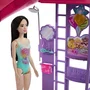 Barbie - Coffret Piscine de Rêve JFP01 avec Toboggan, Jacuzzi et Plus de 20 Accessoires - Pour Enfants à partir de 3 ans