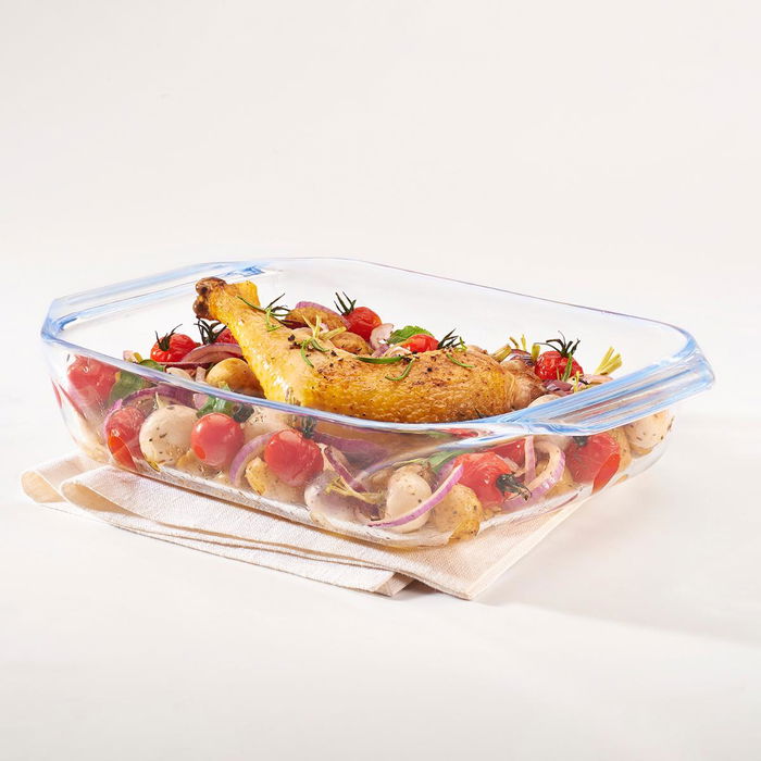 Fuente Rectangular Horno Boro Let'S Share Pyrex 35x23,1x6,5 cm Fuente Rectangular Horno Boro Let'S Share Pyrex 35x23,1x6,5 cm