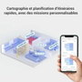 Ezviz RS2 Robot Aspirateur Laveur avec Station Blanche