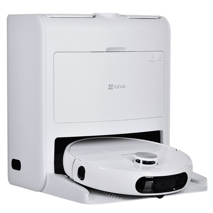 Ezviz RS2 Robot Aspirateur Laveur avec Station Blanche