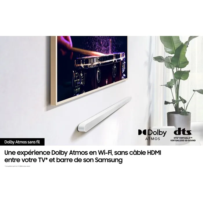 Samsung HW-S711D/XE Barre de son 3.1 canaux S-Series 2024