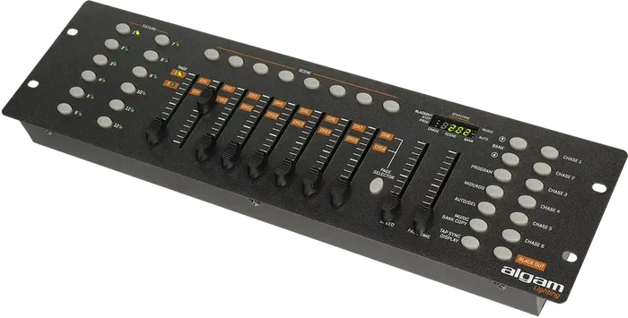ALGAMLIGHT Controlador DMX 192 Canaux pour Éclairage Scénique ALGAMLIGHT Controlador DMX 192 Canaux pour Éclairage Scénique