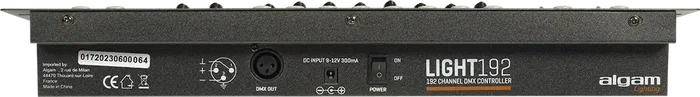 ALGAMLIGHT Controlador DMX 192 Canaux pour Éclairage Scénique ALGAMLIGHT Controlador DMX 192 Canaux pour Éclairage Scénique
