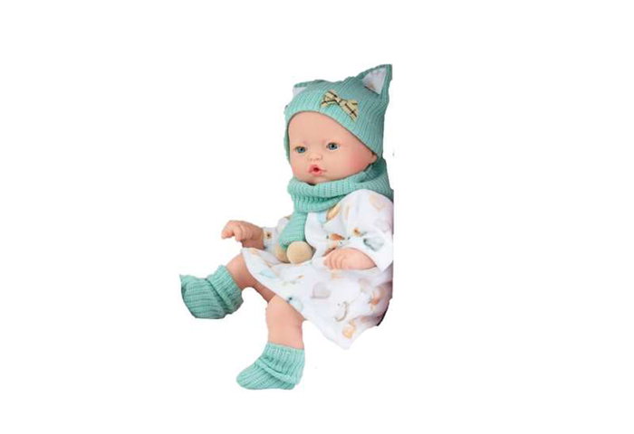 Marina & Pau Poupée Bébé Pitus Jumeaux 40 cm avec Corps Souple