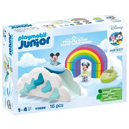 Playmobil Junior 71696 Maison des Nuages de Mickey et Minnie - Jeu de Construction pour Enfants dès 12 mois
