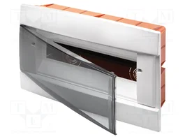 GEWISS Boîtier pour appareils modulaires 12 modules blanc
