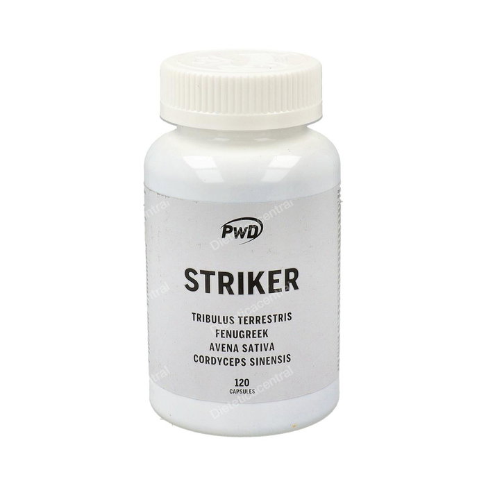 PWD NUTRITION STRIKER 120 capsules PWD NUTRITION STRIKER 120 capsules