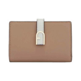 FURLA Portefeuille Furla Flow Greige+Marshmallow en cuir de vachette WP00401BX27252837S1007