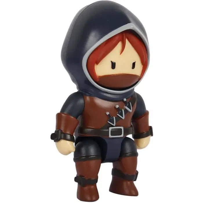 Bandai - Figurine articulée Stumble Guys Stabby Kate - 11 cm - Avec stickers - Jouet pour enfants à partir de 4 ans