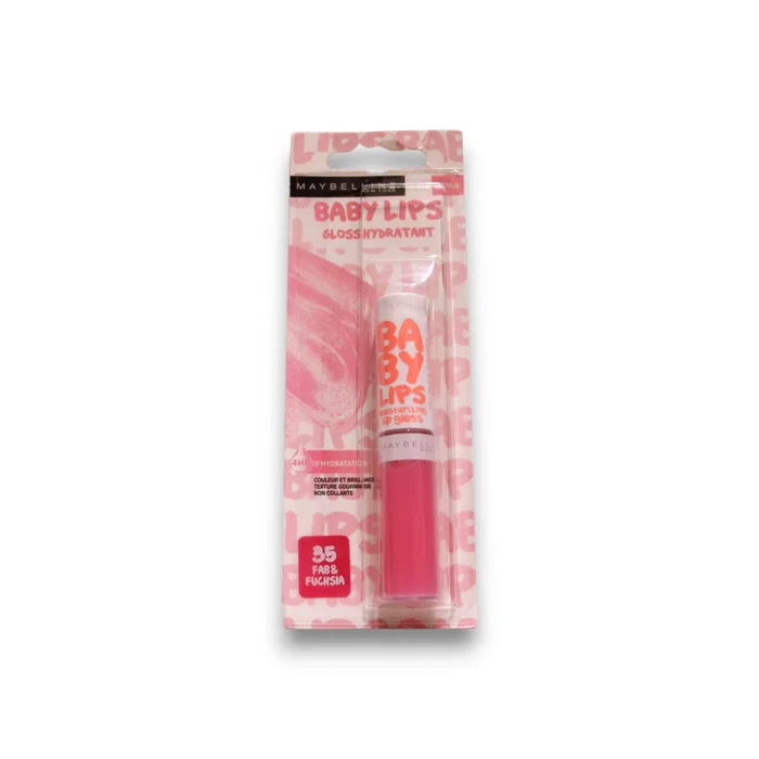 Maybelline Baby Gloss à lèvres 35 Fab & Fuchsia Maybelline Baby Gloss à lèvres 35 Fab & Fuchsia
