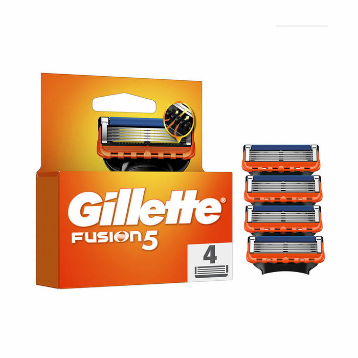 Gillette Fusion5 Pièces de rechange pour chargeur (4 pièces) Gillette Fusion5 Pièces de rechange pour chargeur (4 pièces)