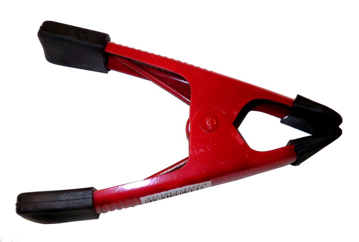 SIFER Pince pour auvent rouge 100 mm SIFER Pince pour auvent rouge 100 mm