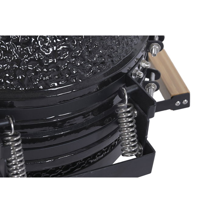 Home ESPRIT Barbecue Portable Métal Céramique Noir