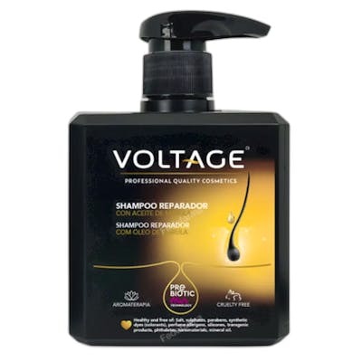 Voltage Cosmetics PREBIOTIC HAIR TECHNOLOGY Shampooing réparateur à l'huile de Marula 500 ml