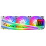 Mars Gaming ML-ULTRA360 Kit de Refroidissement Liquide pour Processeur, 360mm, 3 Ventilateurs, ARGB, Blanc, TDP 650W