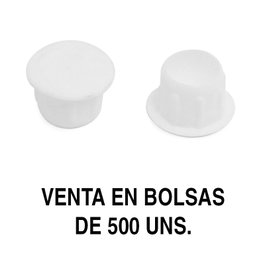 HERRAJES ALK Bouchon embellecedor blanc 10 mm