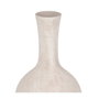 BigBuy Home Vase Crème Céramique Sable 19 x 19 x 35 cm