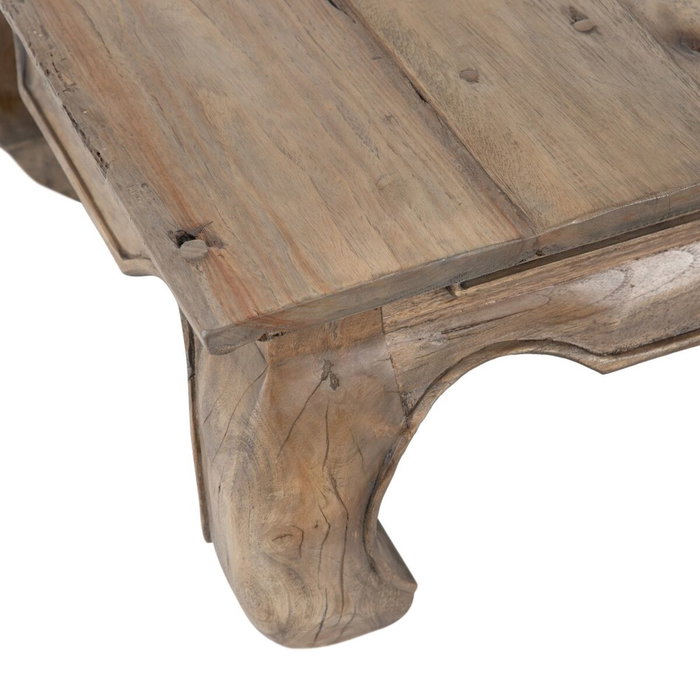 BigBuy Home Table Basse Naturel 80 x 80 x 38 cm