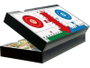 Cayro Jeu de parcheesi et jeu de l'oie magnétique 24,5x23,5 cm, Âge recommandé : 3 ans et plus