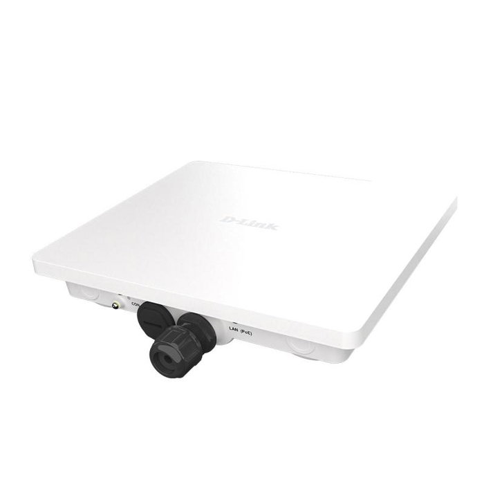 D-Link DAP-X3060 Point d'accès WiFi 6 AX3000 extérieur, bi-bande, 2.5 GbE, gestion Nuclias, IP68