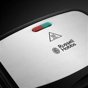 Russell Hobbs 24540-56 Sandwich Grill 3 en 1 pour Grill, Sandwiches et Gaufres avec 3 Plaques Interchangeables Antiadhésives