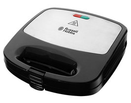 Russell Hobbs 24540-56 Sandwich Grill 3 en 1 pour Grill, Sandwiches et Gaufres avec 3 Plaques Interchangeables Antiadhésives