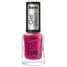 DERMACOL Vernis à ongles longue tenue 5 jours avec effet gel, 30 ml
