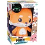 JEMINI - Peluche renard luminescente Luminou mini mim's, 15 cm, fonctionne sans pile et rechargeable à la lumière pour apaiser les enfants