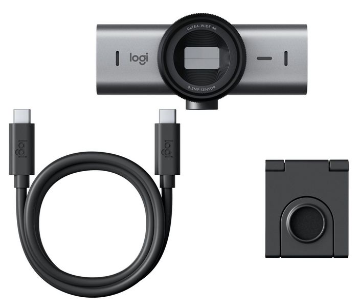 Logitech MX Brio 705 for Business Webcam 4K 8,5 MP Graphite