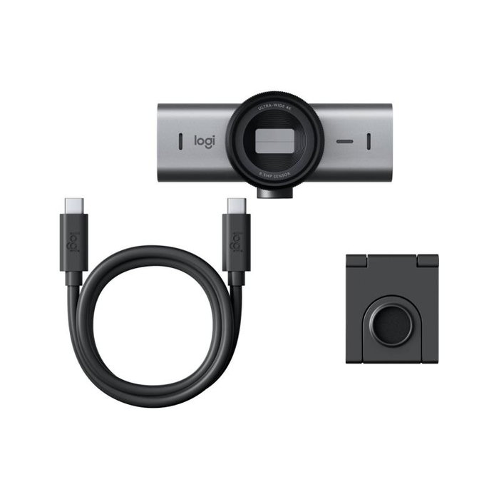Logitech Webcam MX Brio 705 Business pour visioconférence - Gris (960-001530) Logitech Webcam MX Brio 705 Business pour visioconférence - Gris (960-001530)