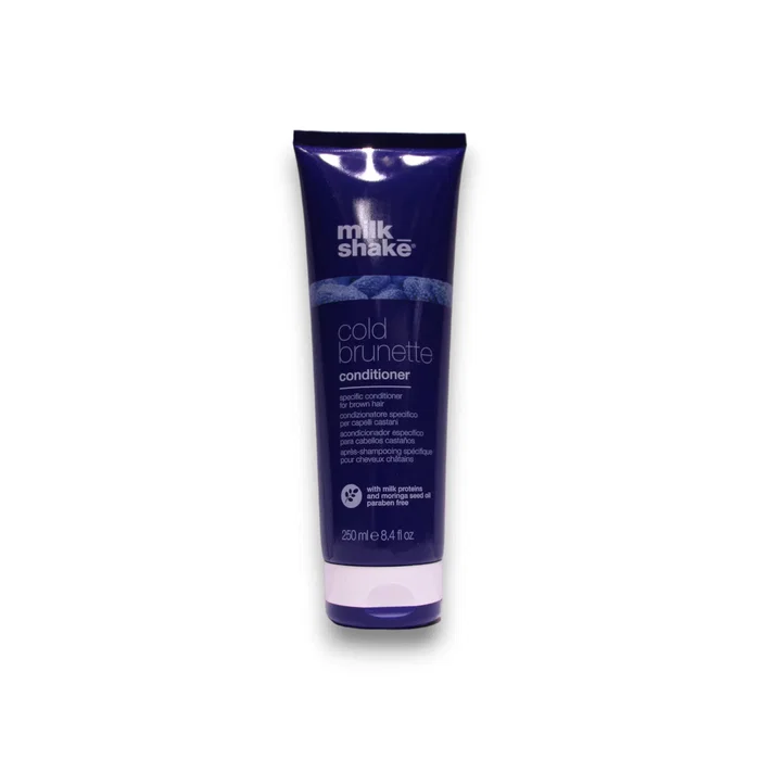 Milk Shake Cold Brunette Après-shampooing à l'huile de moringa 250 ml Milk Shake Cold Brunette Après-shampooing à l'huile de moringa 250 ml