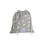 Sac à dos enfant DKD Home Decor Blanc Gris 24 x 2 x 26 cm (2 Unités)