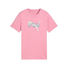 T shirt à manches courtes Enfant Puma Tweenerverse Graphic Rose 2-3 ans
