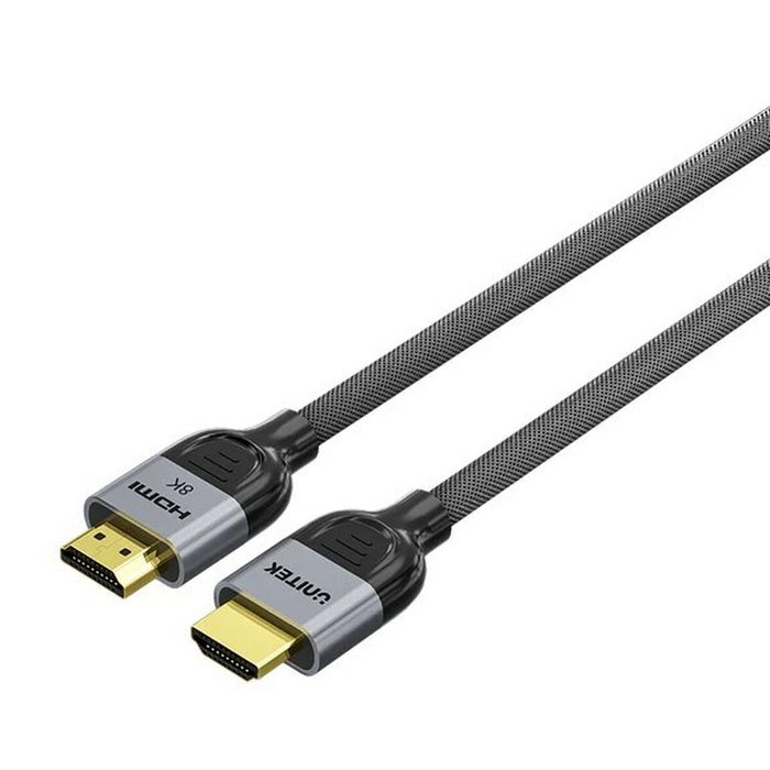Unitek Câble HDMI C11093RGY01-5M Noir Gris 5 m Unitek Câble HDMI C11093RGY01-5M Noir Gris 5 m