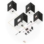 Lindy Kit Extender Fibre Optique HDMI 4K60, IR, RS232 & Audio, 300m