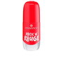 Essence Vernis à ongles gel n° 25 Rock 'N' Rouge 8 ml - Vernis gel brillant longue durée sans lampe UV